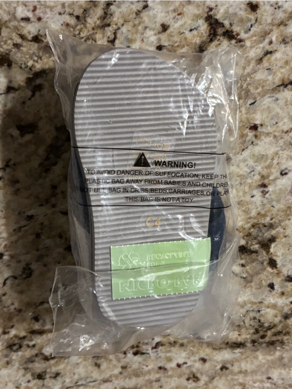 Toddler Navy Shark Print Backstrap Flip Flops - Picture 7 of 11
